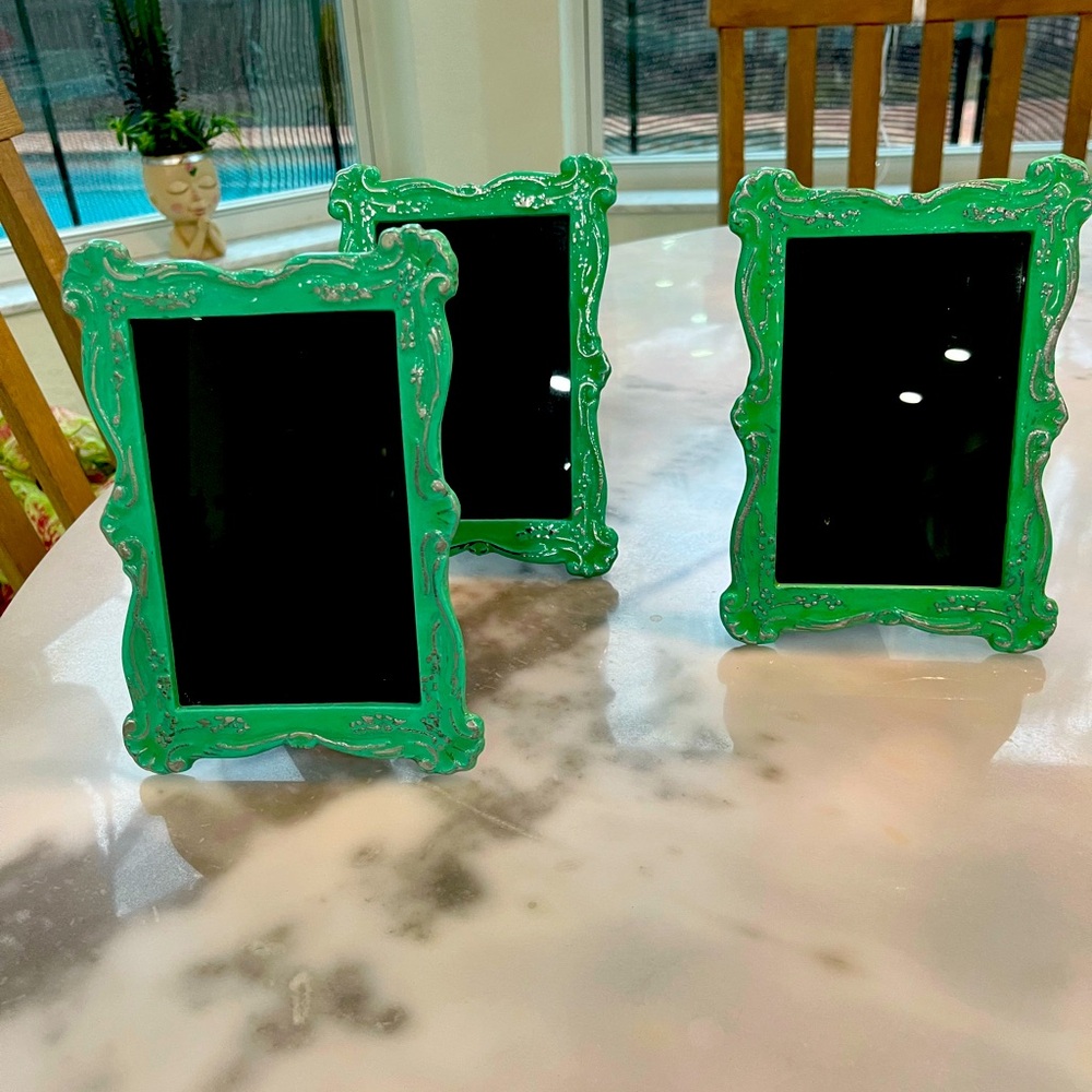 Gorgeous Anthropologie picture frames.